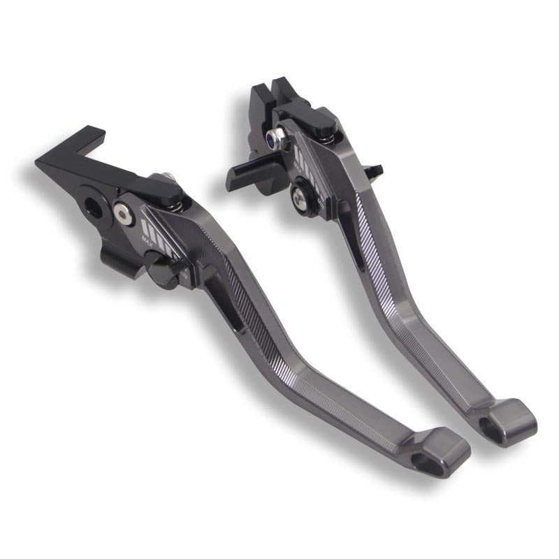 Motorcycle Modification Two-finger Labor-saving Metal Handle Pull Rod