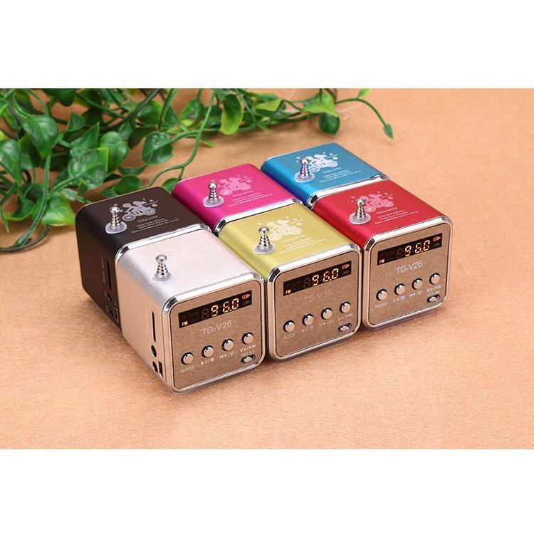 Outdoor Portable Bluetooth Walkman Subwoofer Small Speaker TDV26